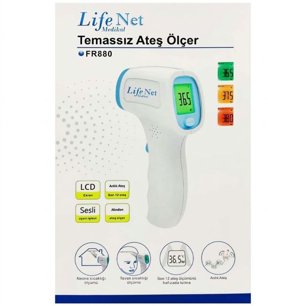 Life Net Medikal FR880 Temassız Ateş Ölçer